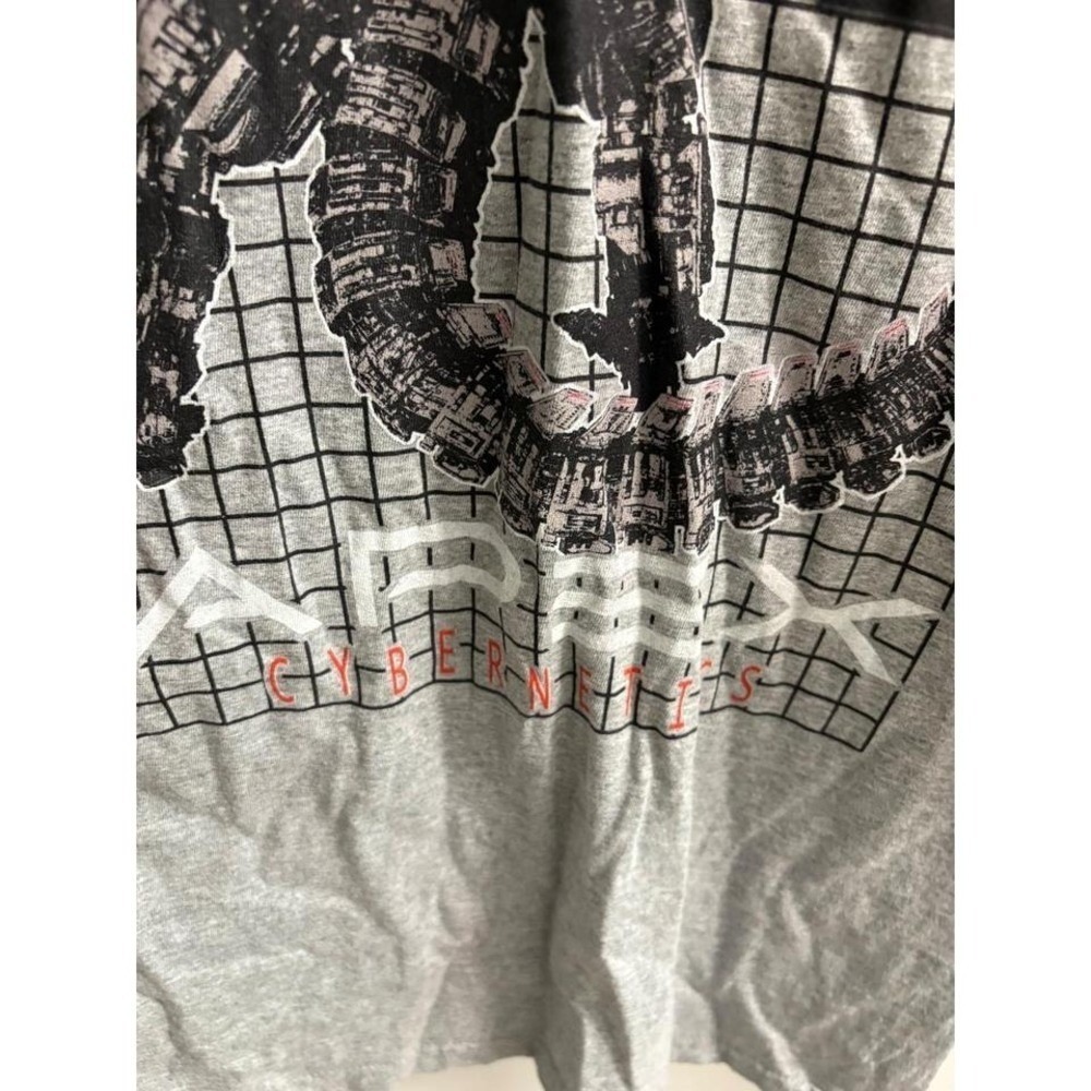 Mechagodzilla Apex Cybernetics Long Sleeve Shirt Grey Fruit of the Loom Small - Picture 3 of 3